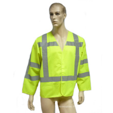 Hi-Viz Safety Parka Reflectice avec manches longues